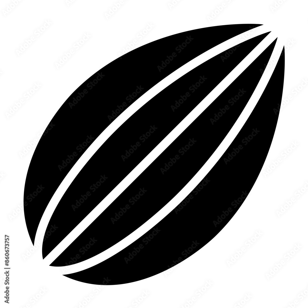 Vector Design Almond Ambiance Icon Style Vector Design Almond Ambiance Icon Style