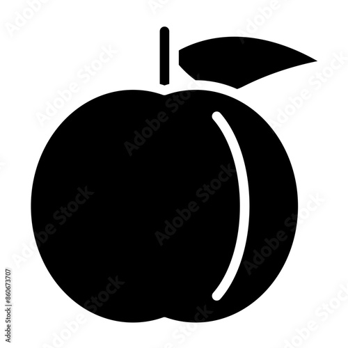 Vector Design Nectarine Nest Icon Style