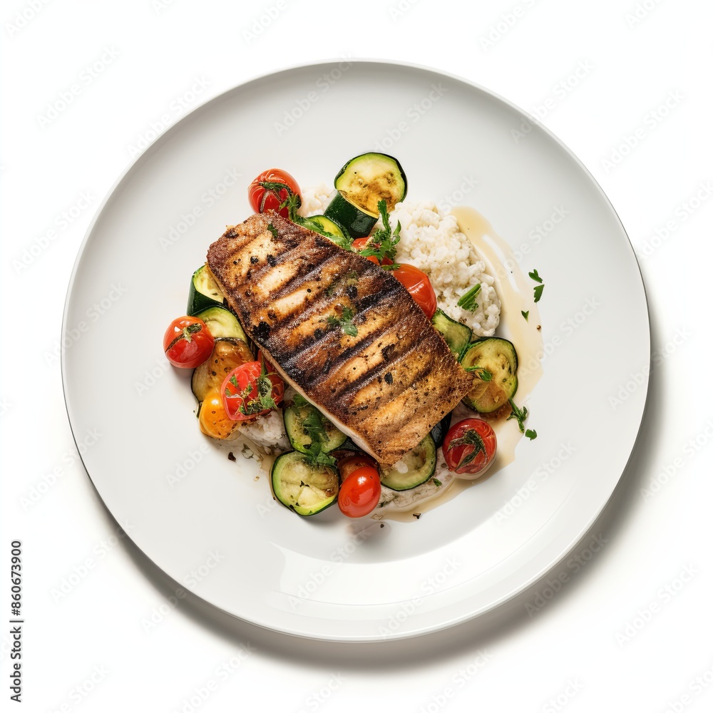 Famous food dish Isolated on a white background Famous food dish Isolated on a white background