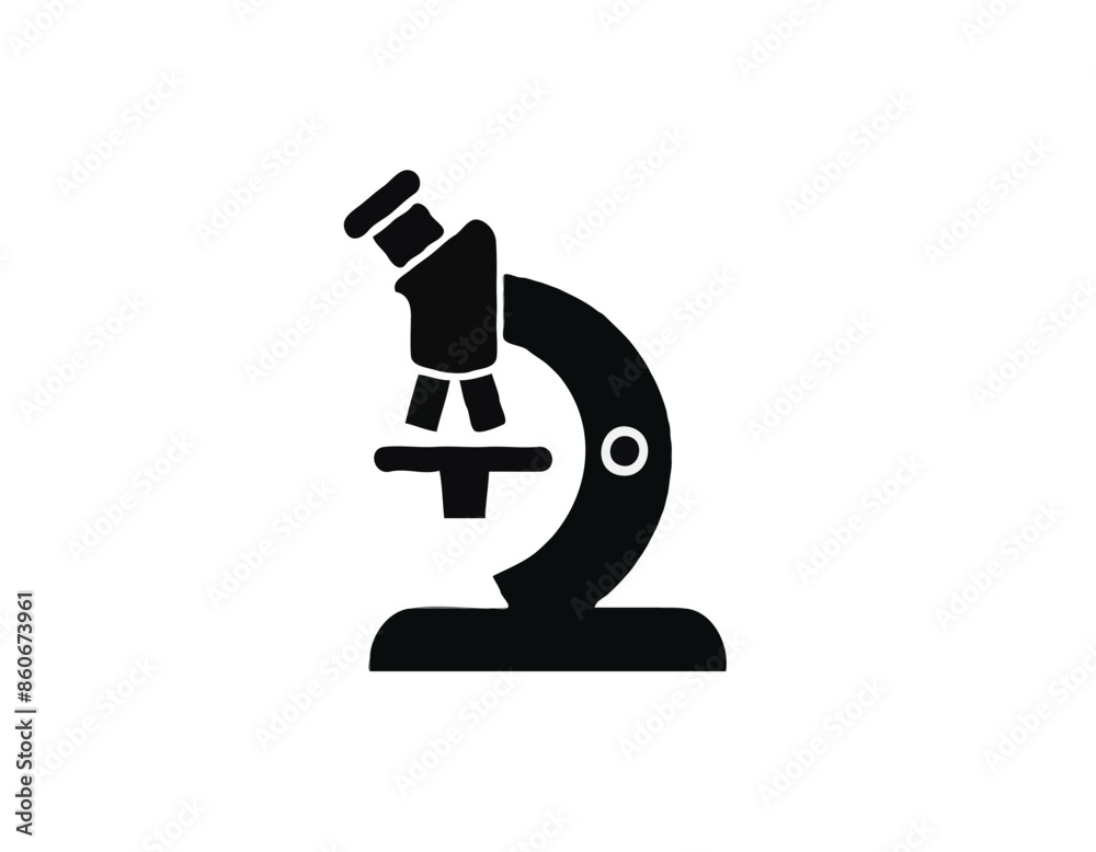 Microscope solid icon. Scientific microscope glyph style pictogram on white background. Pharmacy and science research tool for mobile concept and web design. Vector graphics Microscope solid icon. Scientific microscope glyph style pictogram on white background. Pharmacy and science research tool for mobile concept and web design. Vector graphics