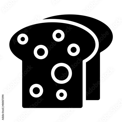 Vector Design Toast Trove Icon Style