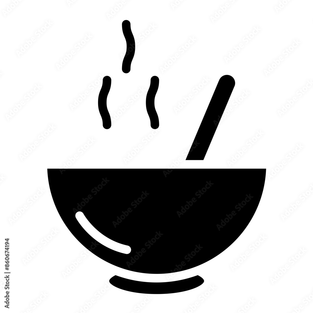 Obraz premium Vector Design Curry Canvas Icon Style
