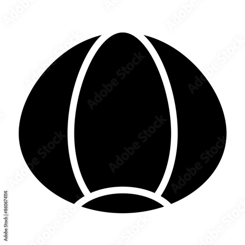 Vector Design Hazelnut Harbor Icon Style
