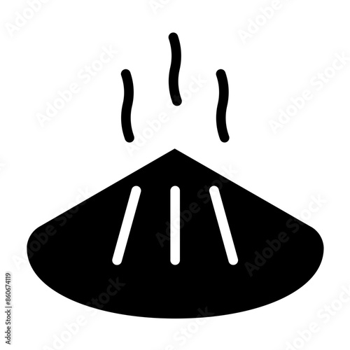 Vector Design Dumpling Drift Icon Style