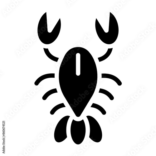 Vector Design Lobster Loom Icon Style
