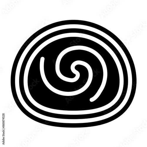 Vector Design Swiss Swirl Icon Style