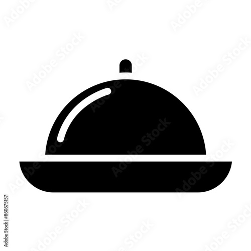 Vector Design Gourmet Glyph Icon Style
