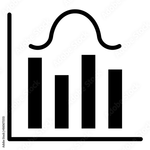 Vector Design Histogram Icon Style