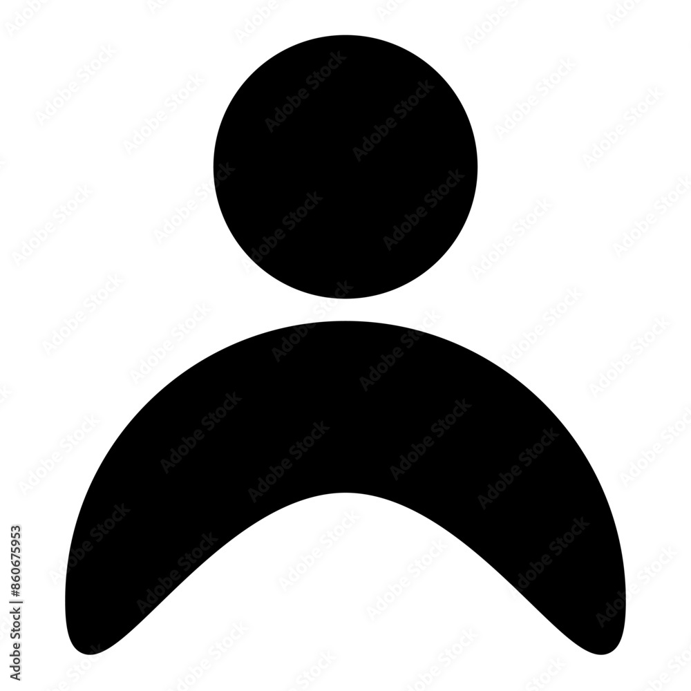 customer  glyph  icon vector illustration isolated on white background