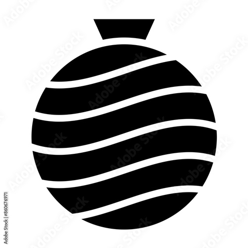 Vector Design Exercise Ball Icon Style