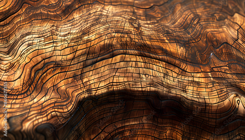 Naklejka premium Natural Wood Grain Textures, Rustic Wood Grain Patterns, Abstract Wood Grain Backgrounds, High-Resolution Wood Grain Designs, Detailed Wood Grain Illustrations