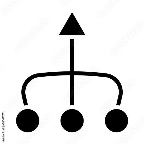 Vector Design Merger and Acquisition Icon Style