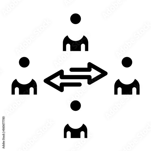 Vector Design Joint Venture Icon Style