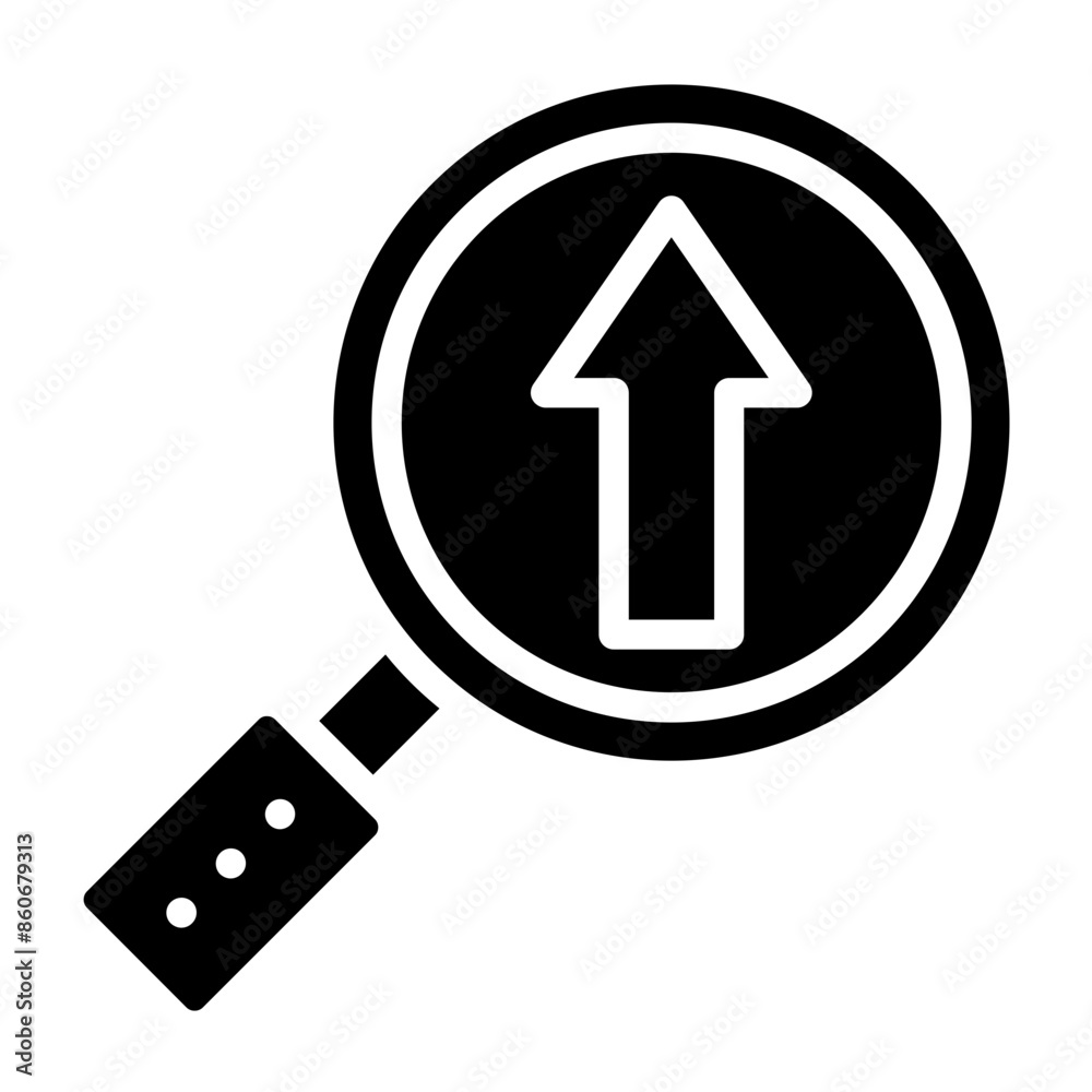 Vector Design Insight Arrow Icon Style Vector Design Insight Arrow Icon Style
