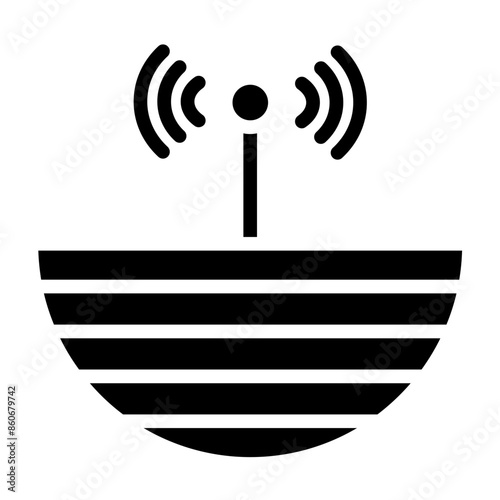 Vector Design Trailblazing Beacon Icon Style