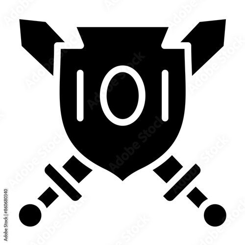 Vector Design Guardian Icon Style