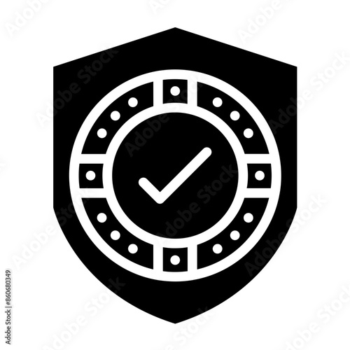 Vector Design Sure Safe guard Icon Style