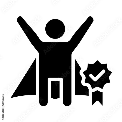 Vector Design Reliance Badge Icon Style