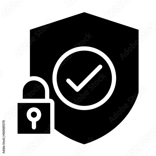 Vector Design Secure Icon Style