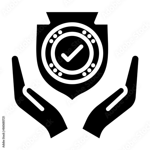 Vector Design Trust Aegis Icon Style