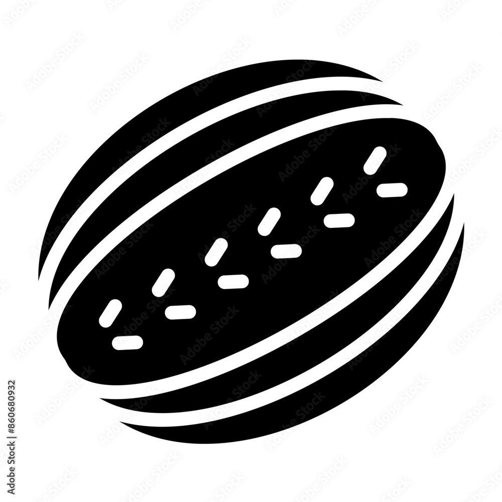 Obraz premium Vector Design Watermelon Icon Style