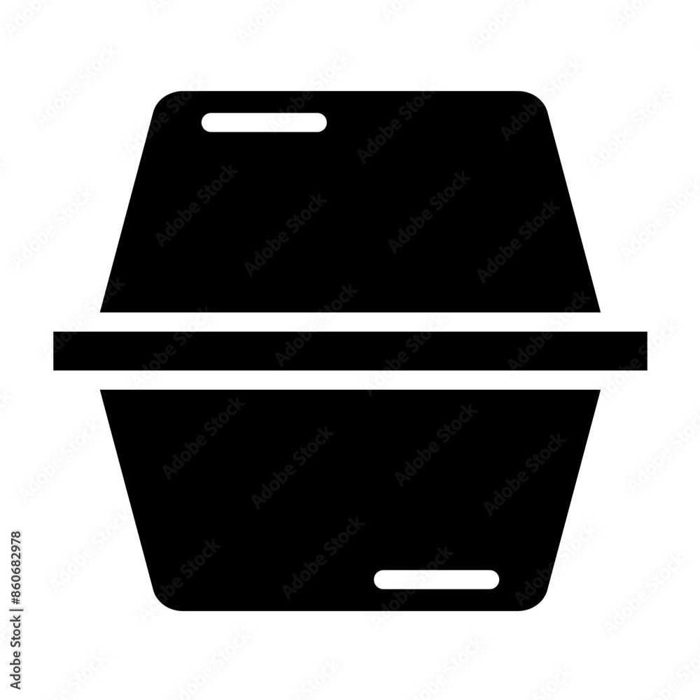 Vector Design Styrofoam Tray Icon Style Vector Design Styrofoam Tray Icon Style