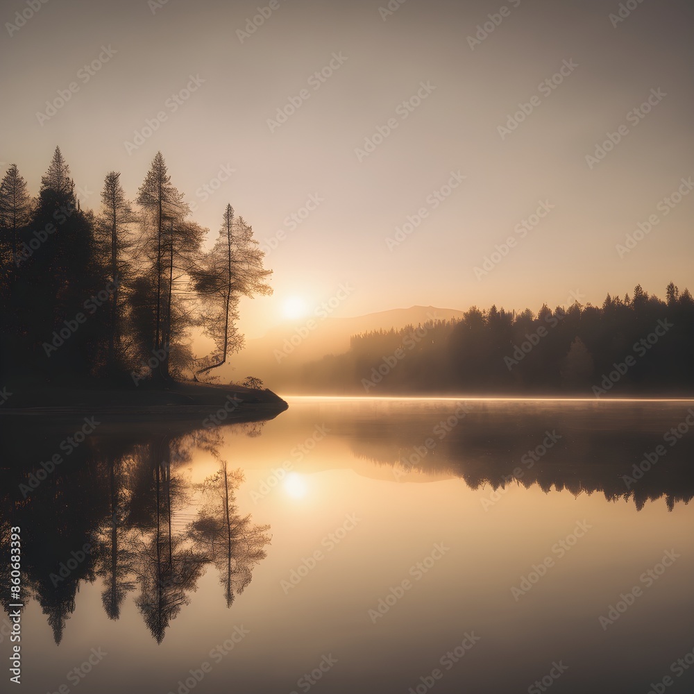 Fototapeta premium Inspiring Landscapes: Nature's Masterpieces for Your Creative Projects 