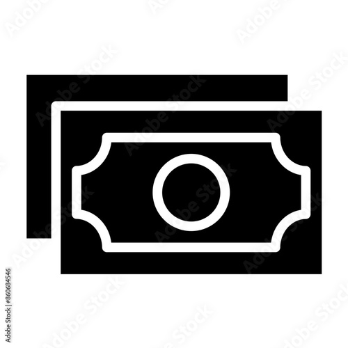 Fotografie Vector Design Banknote Icon Style