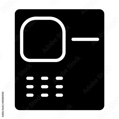 Vector Design ATM Icon Style