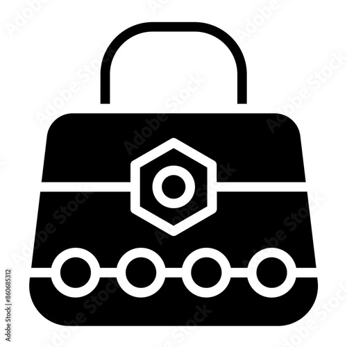 Vector Design Handbag Icon Style