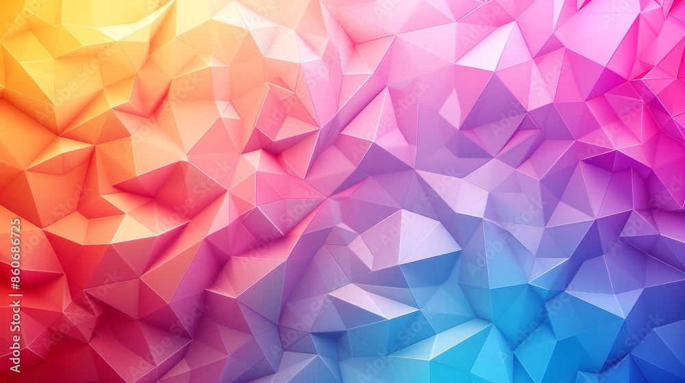 Colorful polygonal geometric background Colorful polygonal geometric background