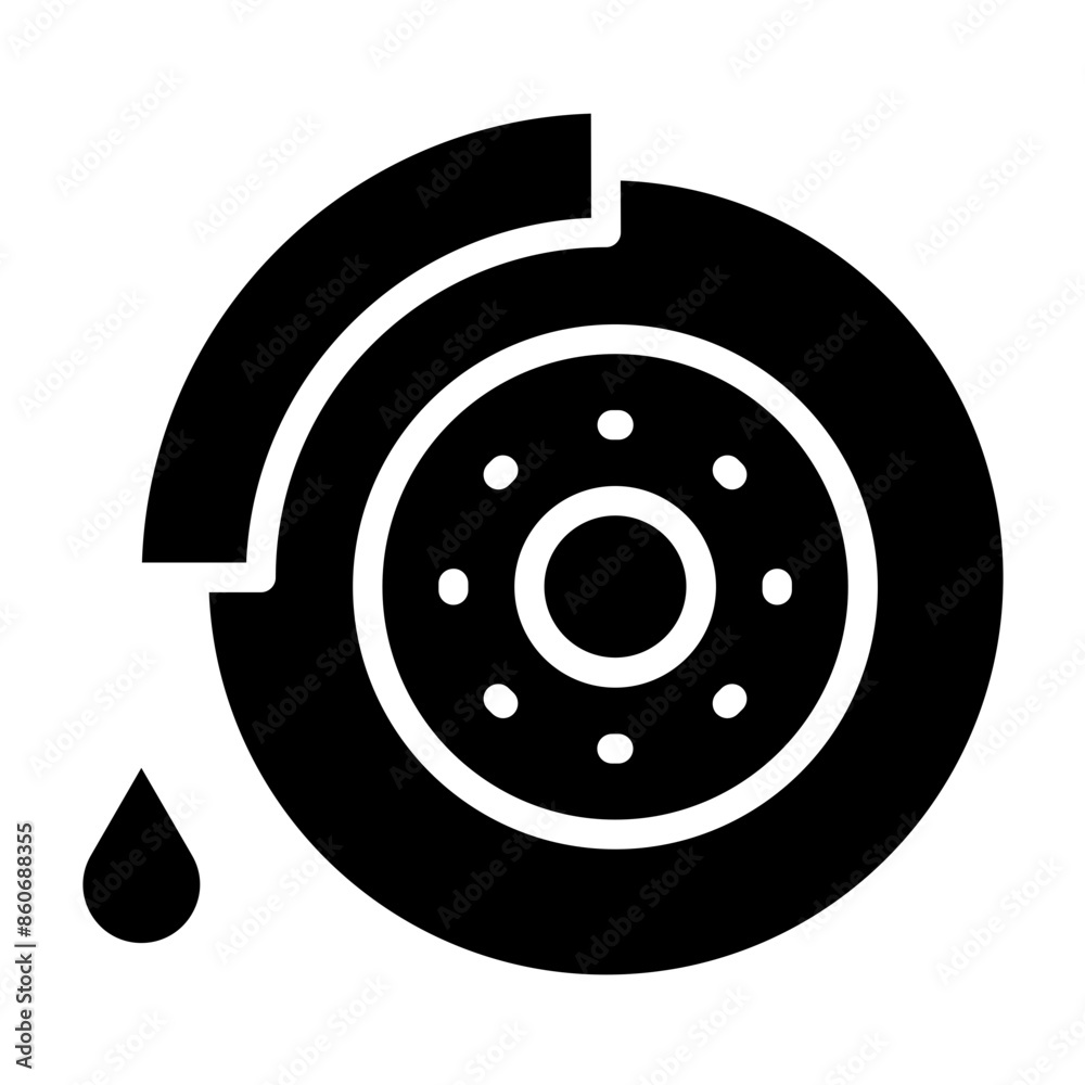 Vector Design Brake Fluid Icon Style Vector Design Brake Fluid Icon Style