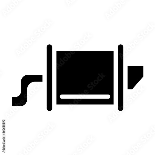 Vector Design Muffler Icon Style