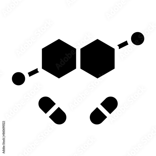 Vector Design Hormone Therapy Icon Style