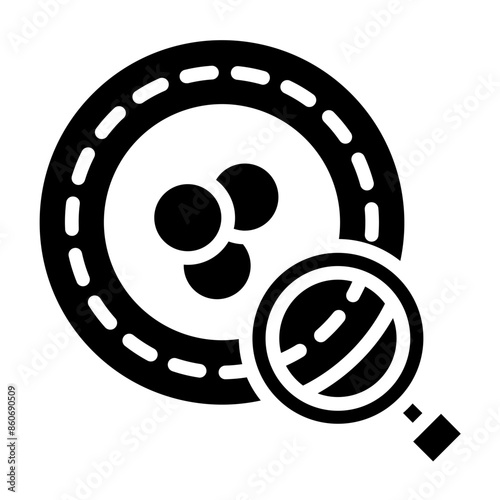 Vector Design Cancer Symposium Icon Style