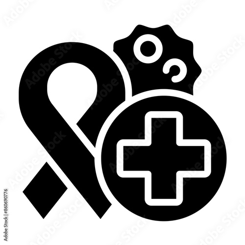 Vector Design Cancer Documentary Icon Style