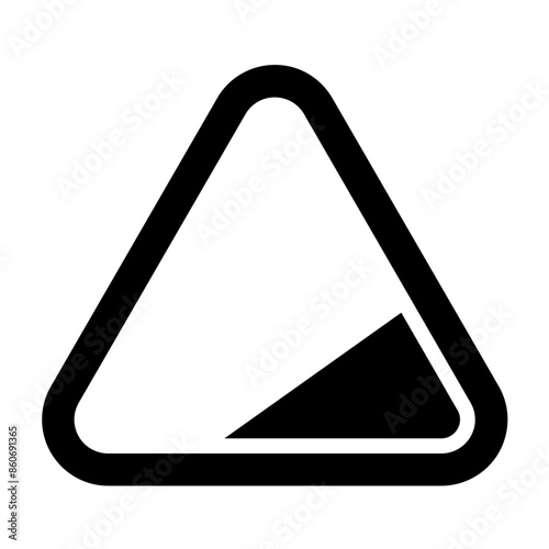 Vector Design Steep Grade Icon Style