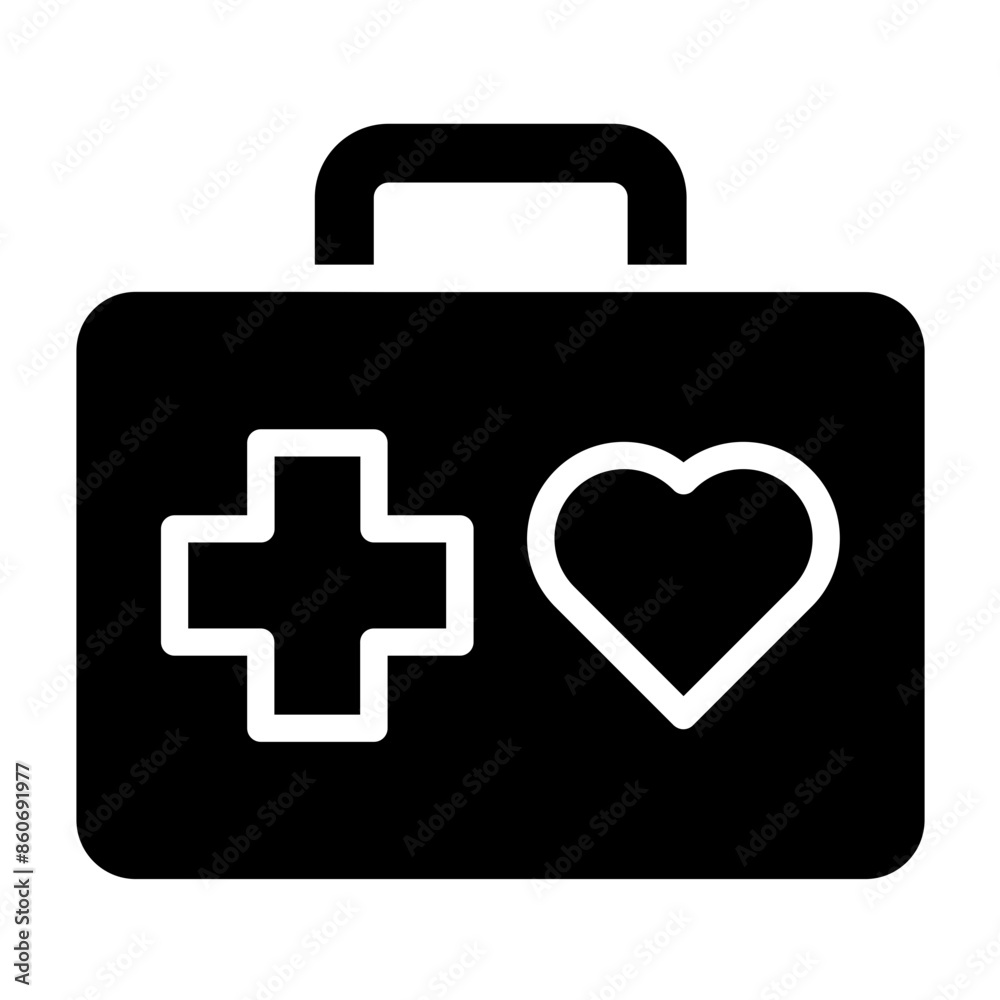 Fototapeta premium Vector Design Urgent Care Icon Style