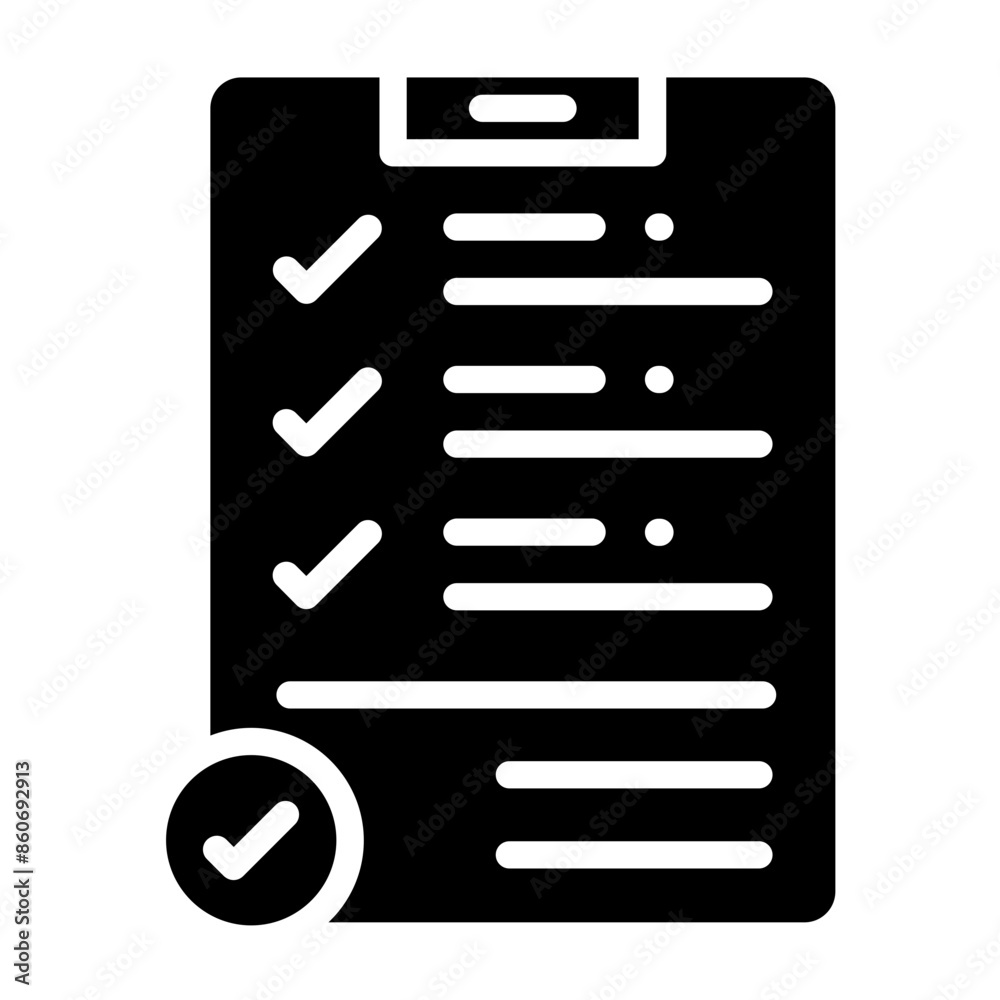 Vector Design Wellness Checklist Icon Style Vector Design Wellness Checklist Icon Style