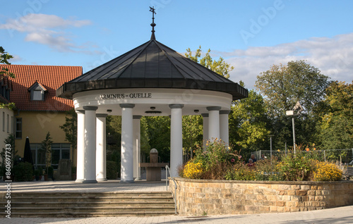 Der Brunnentempel der Arminiusquelle in Bad Lippspringe photo