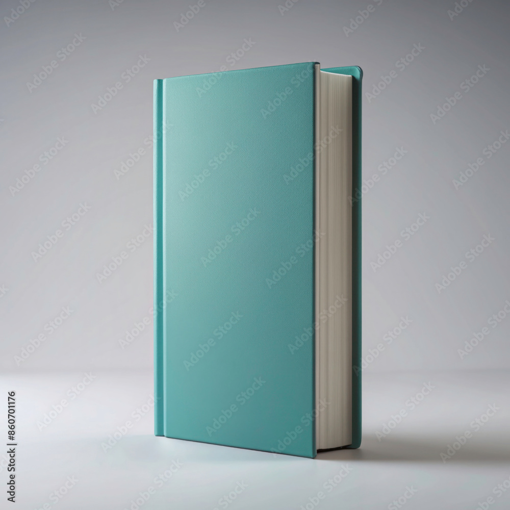 Front View Hardcover Book Mockup: Clean and Professional Design Front View Hardcover Book Mockup: Clean and Professional Design