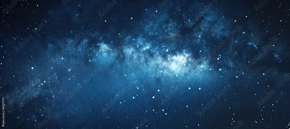 Naklejka premium Starry night sky