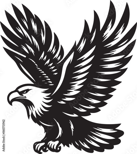 eagle vector art design