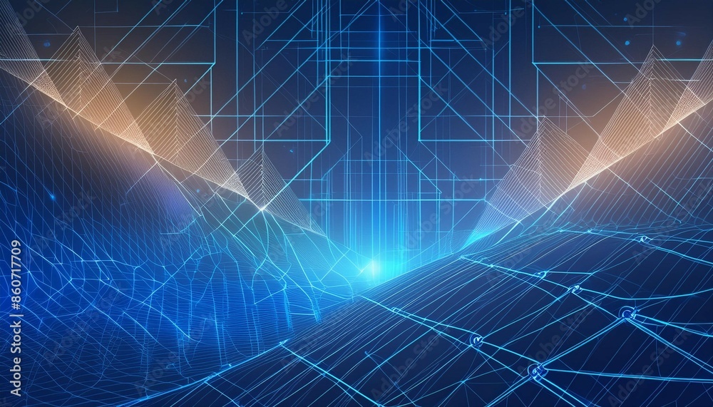 Color crisscross lines and upward lines, science and technology space sense of background. Color crisscross lines and upward lines, science and technology space sense of background.