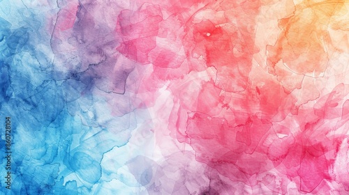 Watercolor stains on paper wallpaper background  © Irina