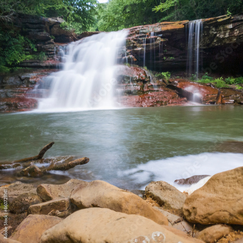 Cuadro en lienzo Kennedy Falls on the Blackwater River, West Virginia