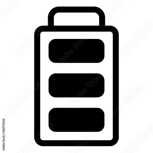 battery glyph  icon vector illustration isolated on white background