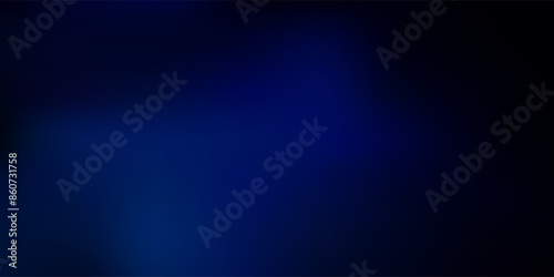 Dark blue vector blurred texture.