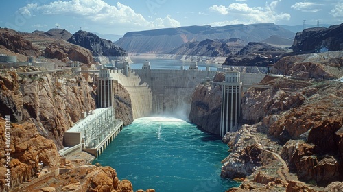Hoover Dam, a Monument of Engineering in the Desert