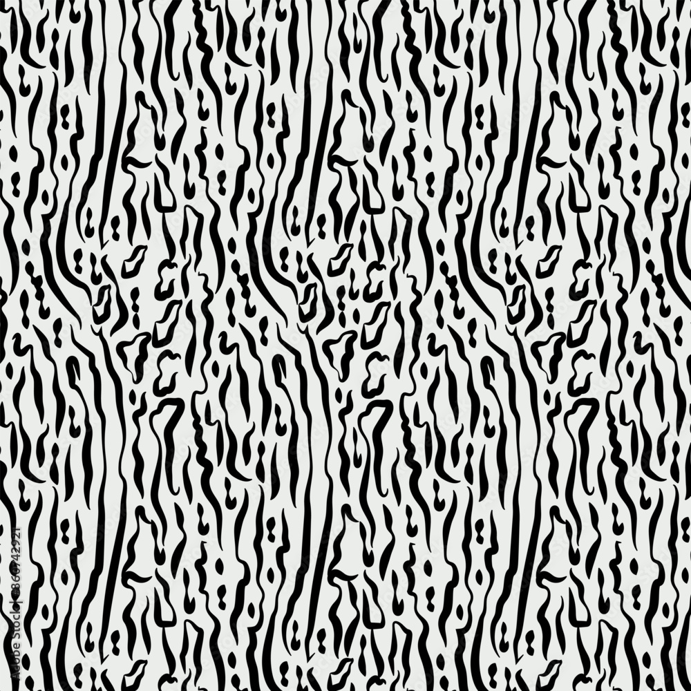 Sea Anemone print seamless vector pattern Sea Anemone print seamless vector pattern